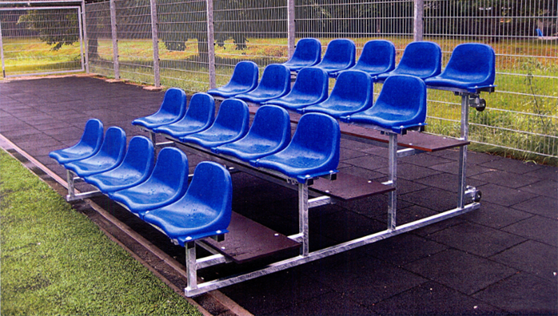 arcadia mobile seating units by unisport