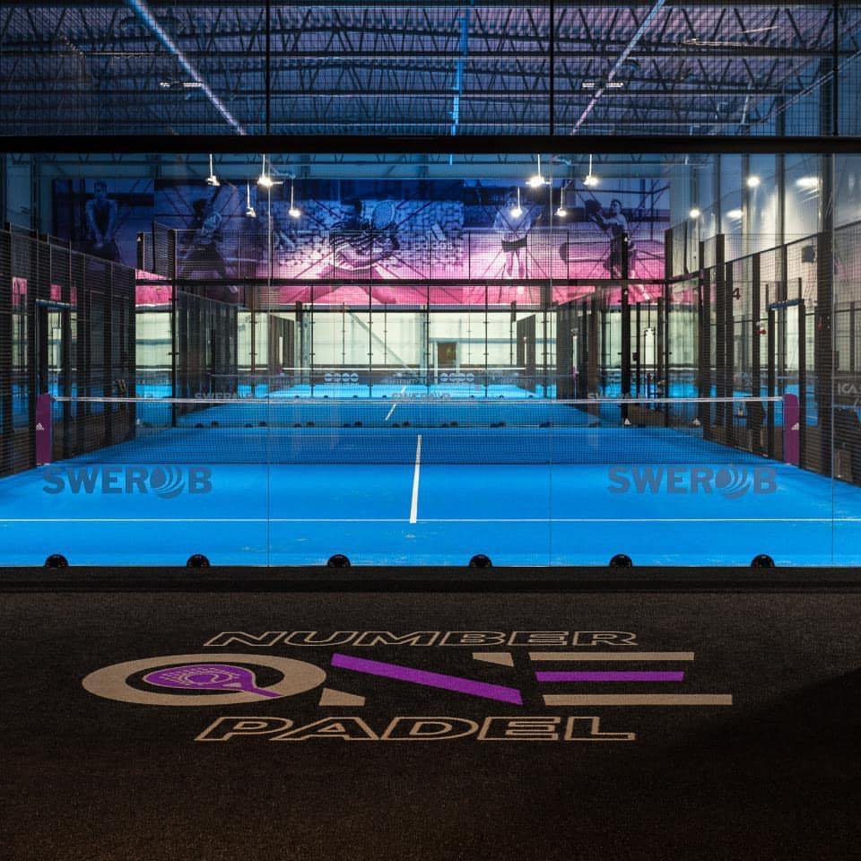 numberonepadel unisport padel padelbanor