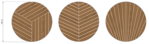 widala runda bord mönster