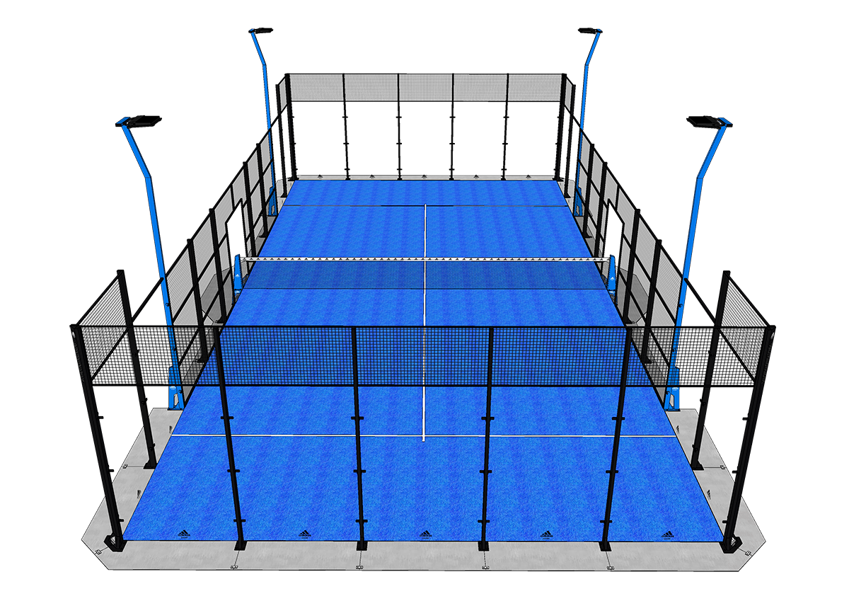 mobil padelbana unisport