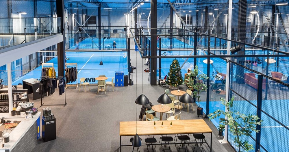 bollfångarnät padelbanor unisport