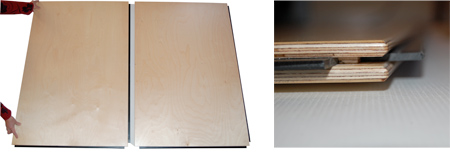 unisport crescendo täckgolv täcksystem i trä