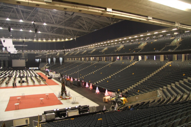 läktarstolar och teleskopläktare på frieds arena Saltex