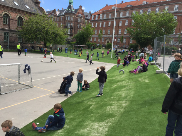 kunstgræs skole skolegård børnehave unisport