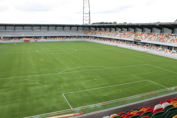 kunstgræs fodbold tribunestole jysk park Saltex