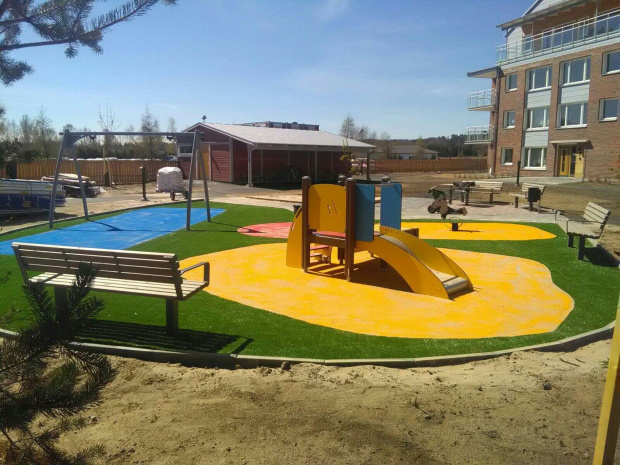 kunstgræs faldunderlag fra unisport