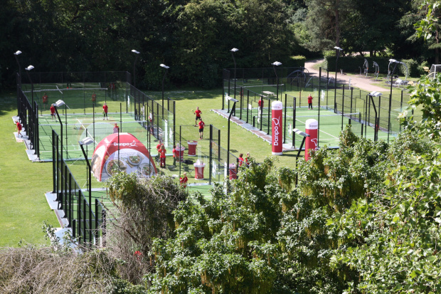mobile padelbaner padeltennis padel Saltex