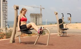 outdoor fitness urbanix blade i stål fra unisport 