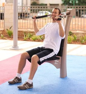 outdoor fitness urbanix blade i stål fra unisport 