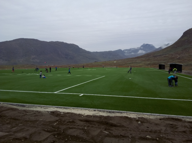 kunstgræs fodbold kunstgræsbane Saltex