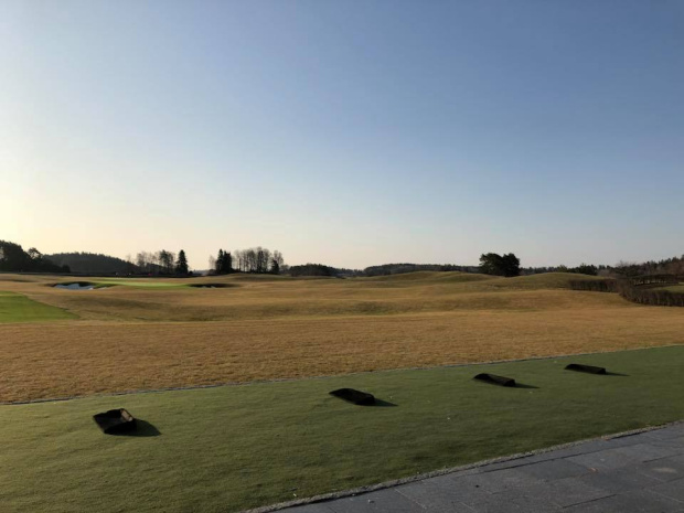 öseteråkers golfklubbmed konstgräs till range, tee, green från Saltex