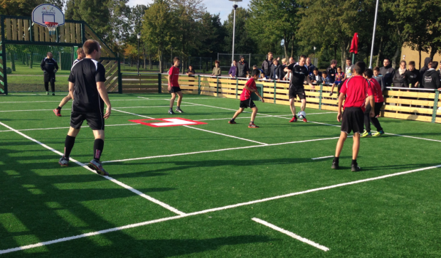 Agorespace multiarena näridrottsplats trä landskrona från unisport