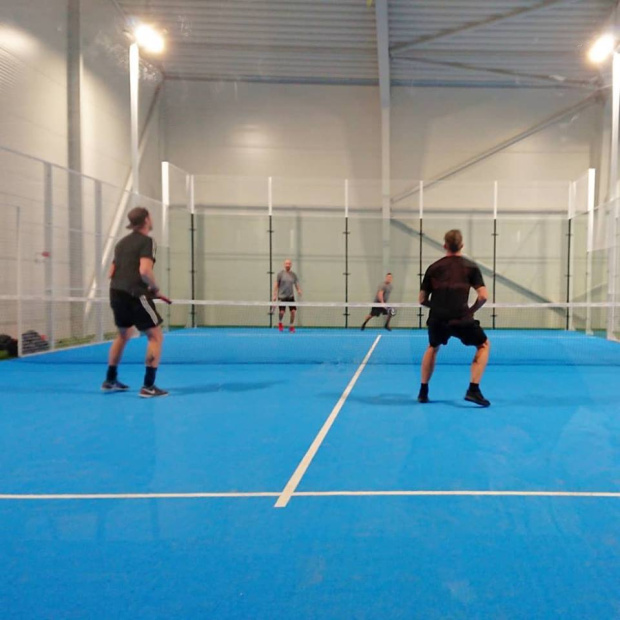 padelbana padelbanor padelcenter house of padel sölvesborg Saltex