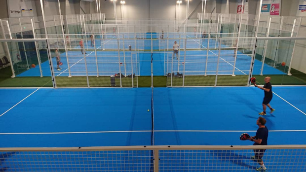 padelbana padelbanor padelcenter house of padel sölvesborg Saltex