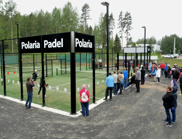 Padelkenttä unisport tekonurmi padel padel-kenttä padel kenttä