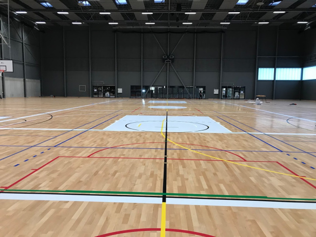 Parket sportsgulv, Saltex
