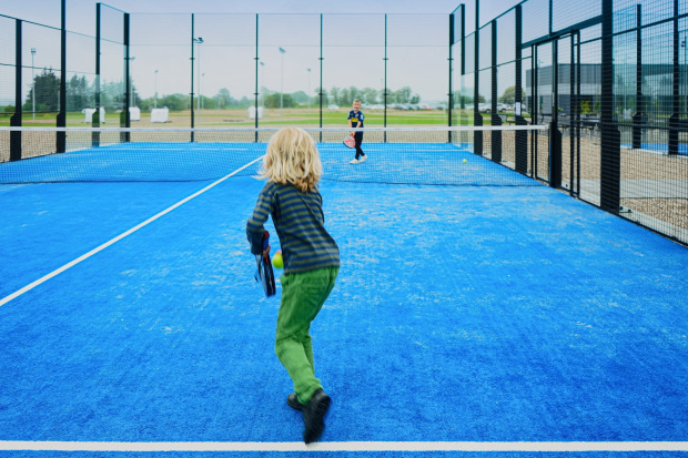 Padel baner, Saltex