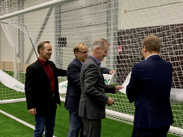 Valkeakosken palloiluhallin avajaiset