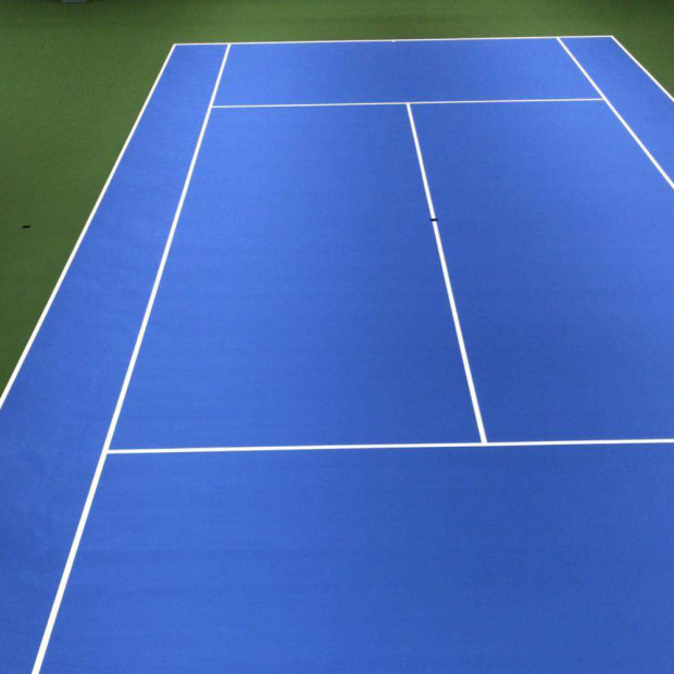 salkhallen tennishall tennisunderlag tennisbeläggning Saltex