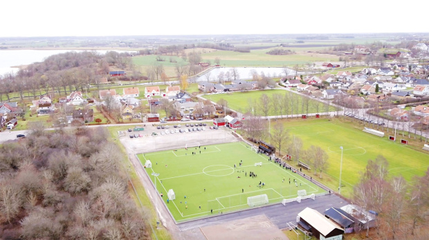 kungsbrohov konstgräs fotboll bioflex infill Saltex