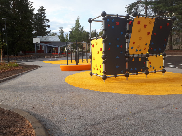 Unisport turva-alustat Kinnarin koulu