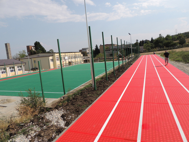 bergo löparbana runningtrack unisport