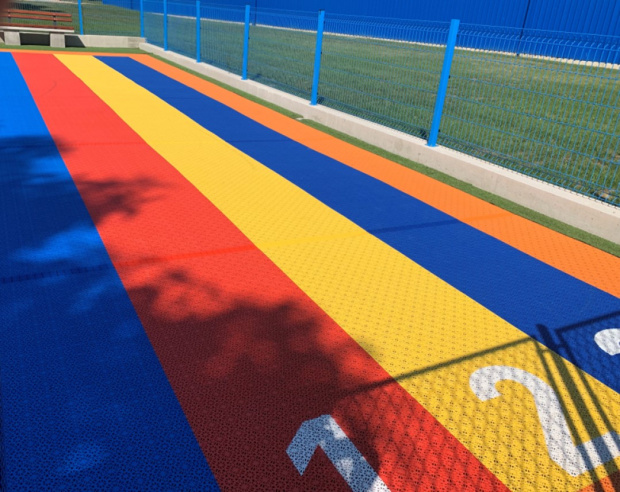 bergo löparbana runningtrack unisport