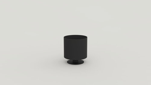 Planteringskärl runt 