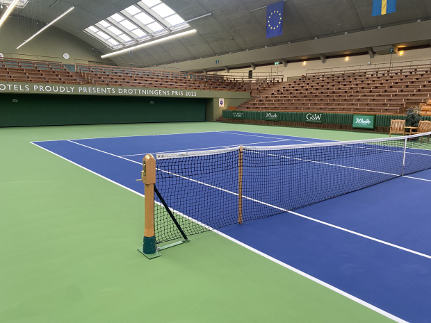 Laykold tennisunderlag Saltex
