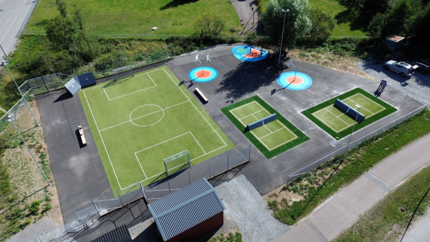 aktivitetsyta möteplatas glasberga sjöstad södertälje saltex