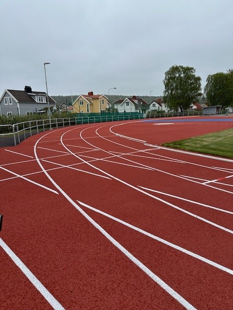 ny friidrottsarena och fotbollsplan vallhamra ip saltex