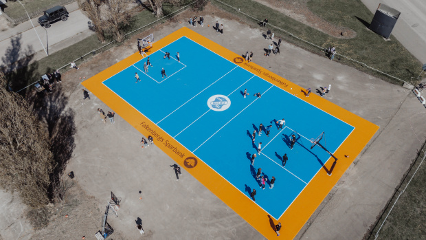 en sportslig chans saltex bergo sportgolv 