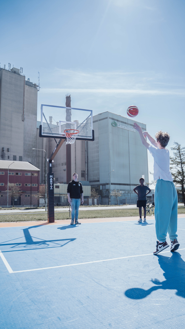 en sportslig chans saltex bergo sportgolv 