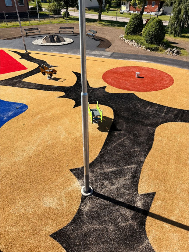 ny lekplats lidhult safegrass eco konstgräs active saltex