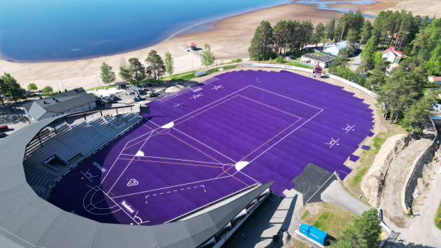 Sotkamo, Hiukan pesäpallostadion