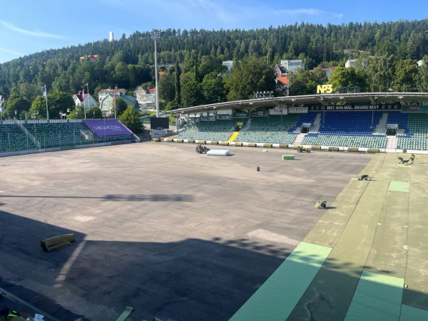 NP3 Arena, Sundsvall – nytt konstgrässystem för GIF Sundsvalls hemmaarena Saltex