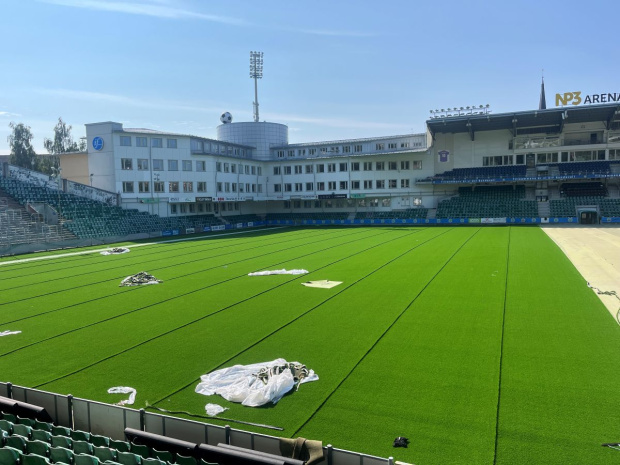 NP3 Arena, Sundsvall – nytt konstgrässystem för GIF Sundsvalls hemmaarena Saltex