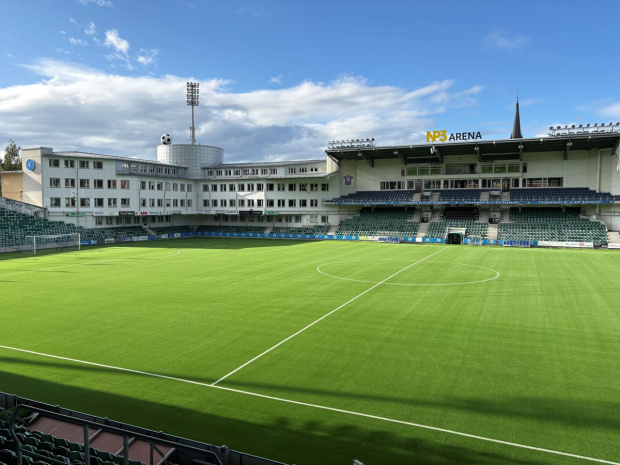 NP3 Arena, Sundsvall – nytt konstgrässystem för GIF Sundsvalls hemmaarena Saltex