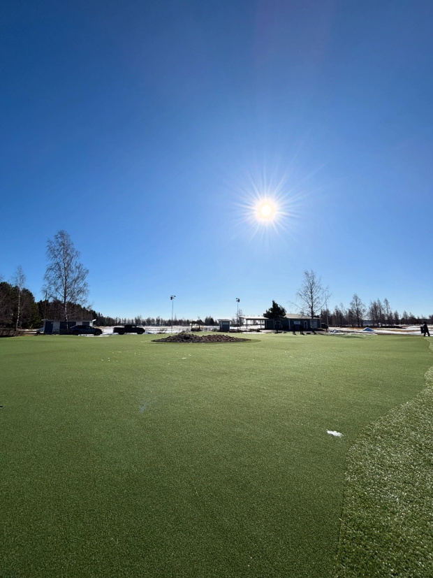 Timrå GK satsar stort på närspelsträning med Europas största konstgräsgreen saltex
