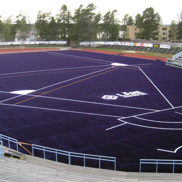 Pesäpallo, pesäpallotekonurmi, pesäpallokenttä, Saltex, Unisport