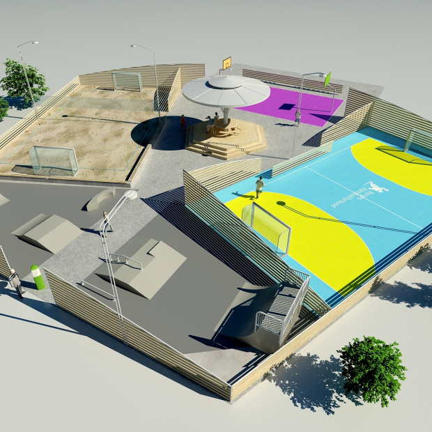 kohtaamispaikka, unisport, lähiliikunta