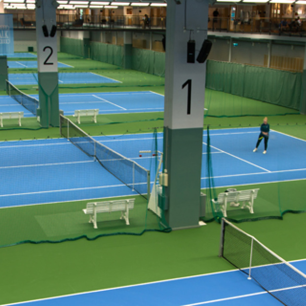 salkhallen tennisunderlag greenset Saltex
