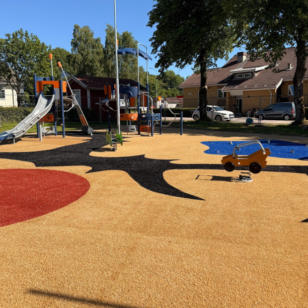 saltex lekplats lidhult konstgräs active safegrass eco