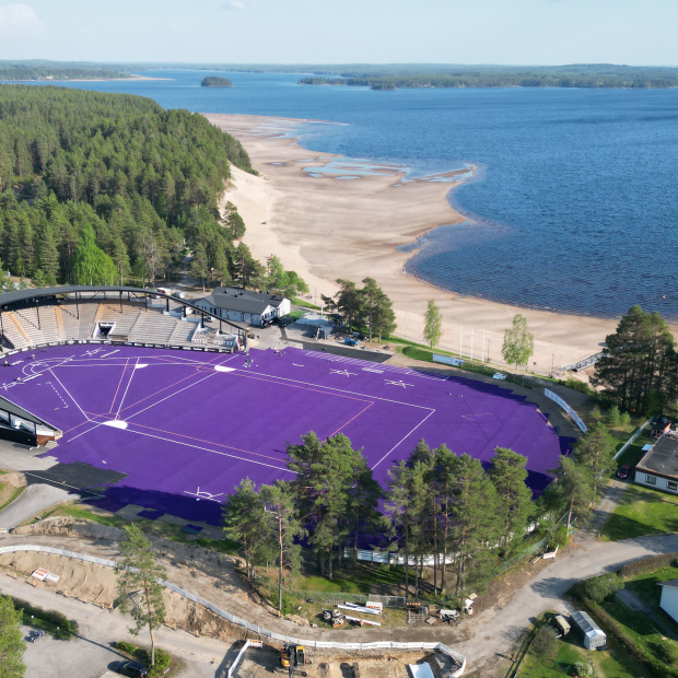 Sotkamo, Hiukan pesäpallostadion