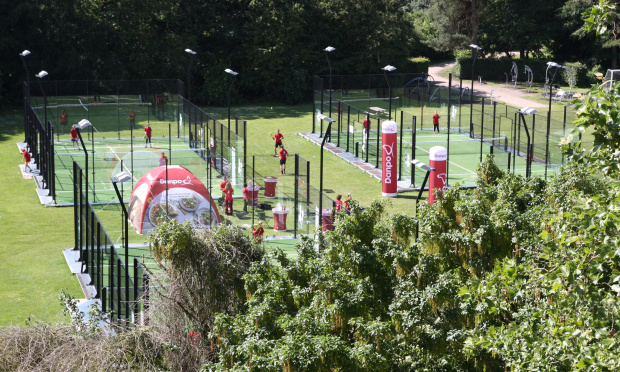mobile padelbaner padeltennis padel Saltex