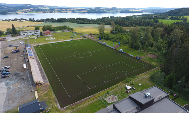 kunstgress fotball saltex eidsiva stadion redalen il