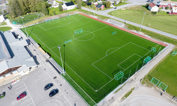 Stavsjø Nes sportsklubb kunstgress fra saltex