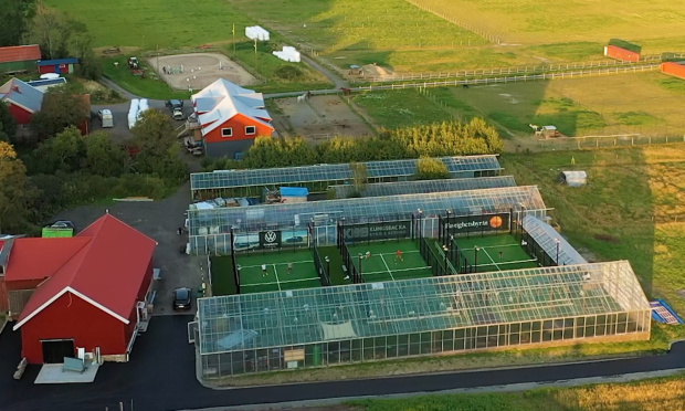 kungsbacka padel club padelbanor från Saltex