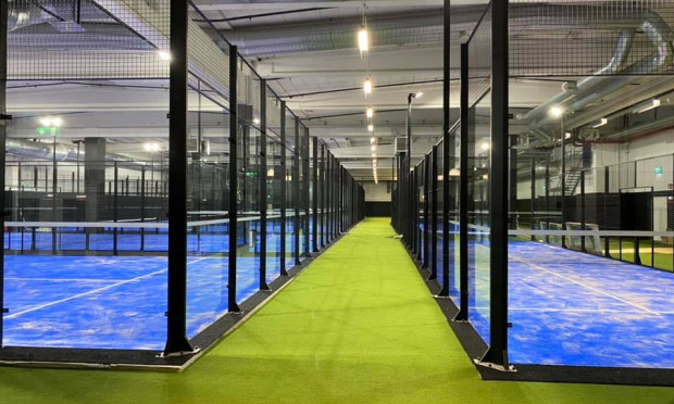 upc padelcenter umeå padelbanor Saltex