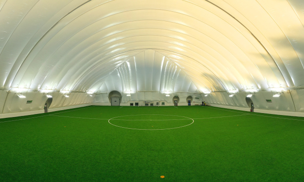 Saltex airdome fotbollshall konstgräs